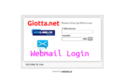 Giotta Webmail Login